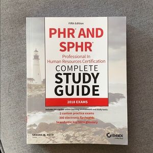 PHR and SPHR complete study guide book